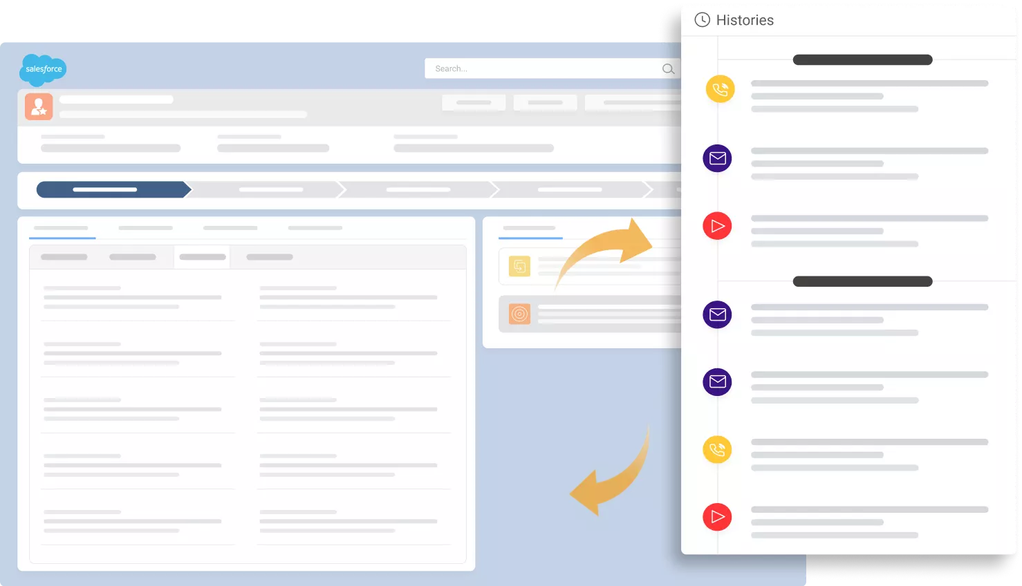 Automatically log sales activities to your CRM.